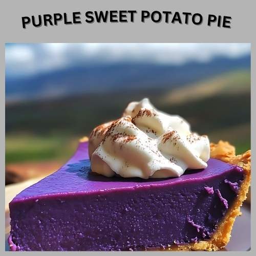 Purple Sweet Potato Pie